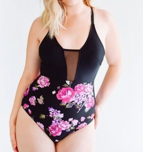Brand New Cupshe Floral One Piece